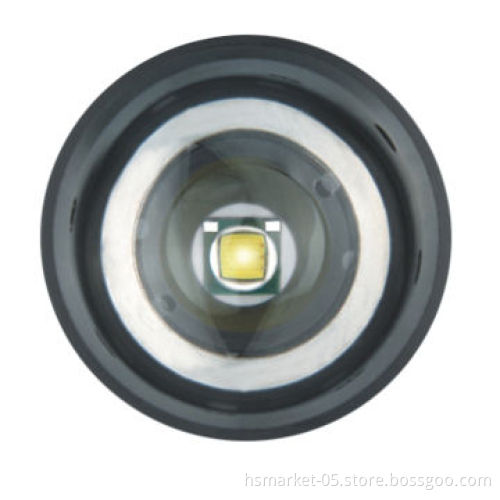 UF-1406 50mm convex lens Cree aluminum high power zoom-able LED torch